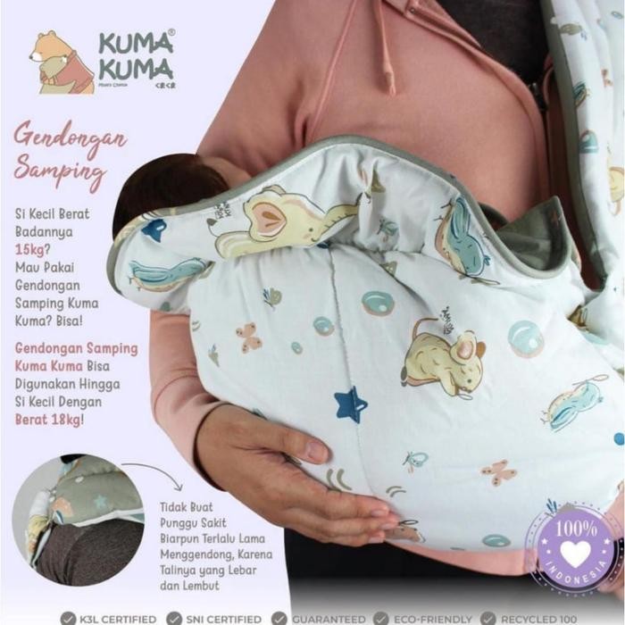 Kuma Kuma Gendongan Samping / Gendongan Bayi Kumakuma