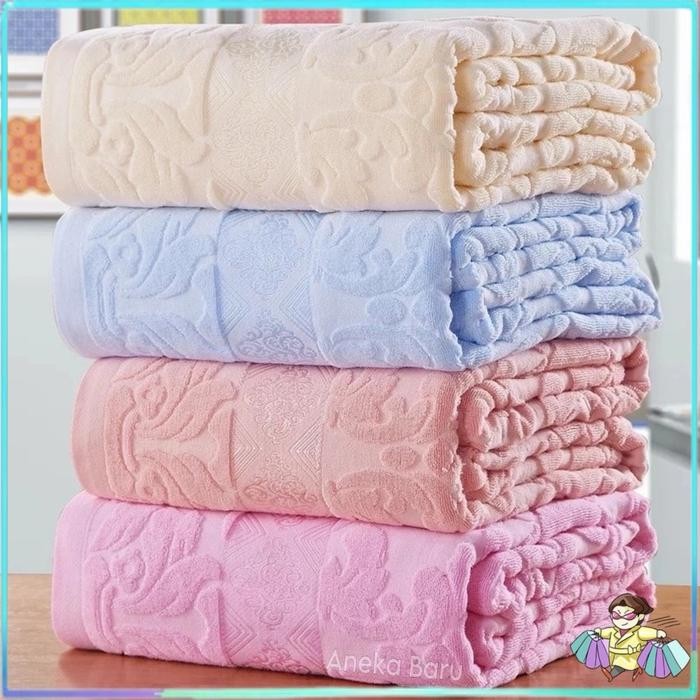 SELIMUT HANDUK POLOS 160X200 UKURAN SINGLE DEWASA KUALITAS LEMBUT DAN TEBAL