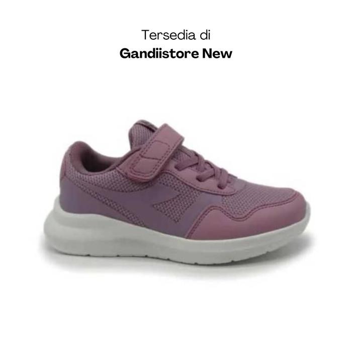Terlaris Sepatu Sneakers Anak Perempuan Diadora Kitty JR (F) DIAX24F0205E Lilac SALE