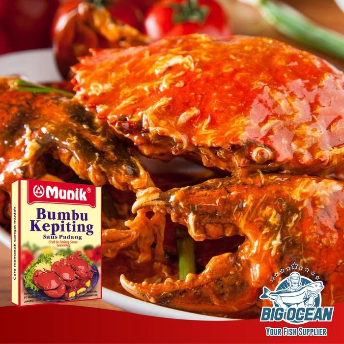 

Pilihan- Bumbu Kepiting Saos Padang Seafood Saus Padang Munik @180Gr