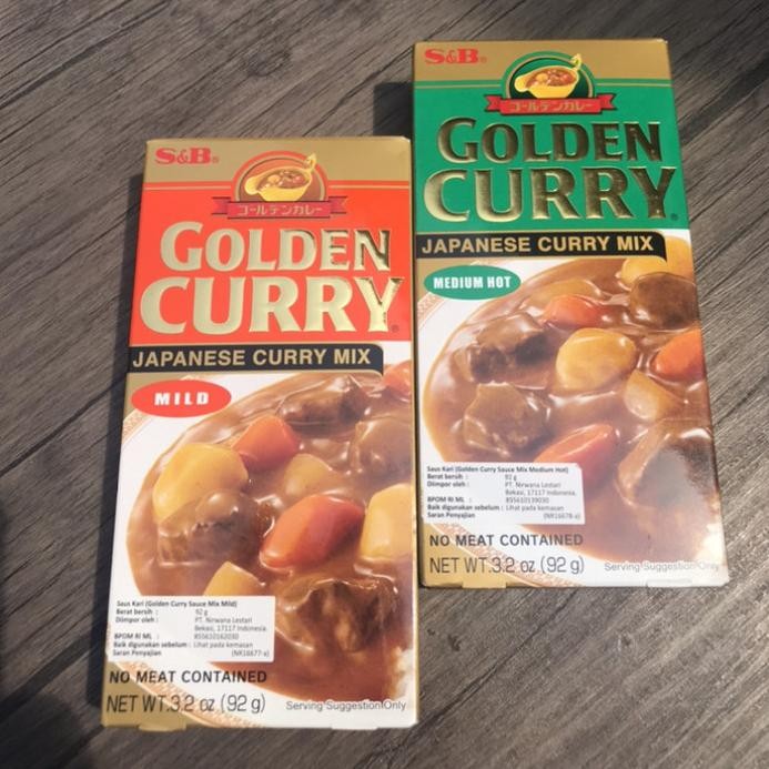 

Pilihan- S&B Golden Curry 92Gr / Japanese Curry Mix / Saus Kari Jepang - Mediu