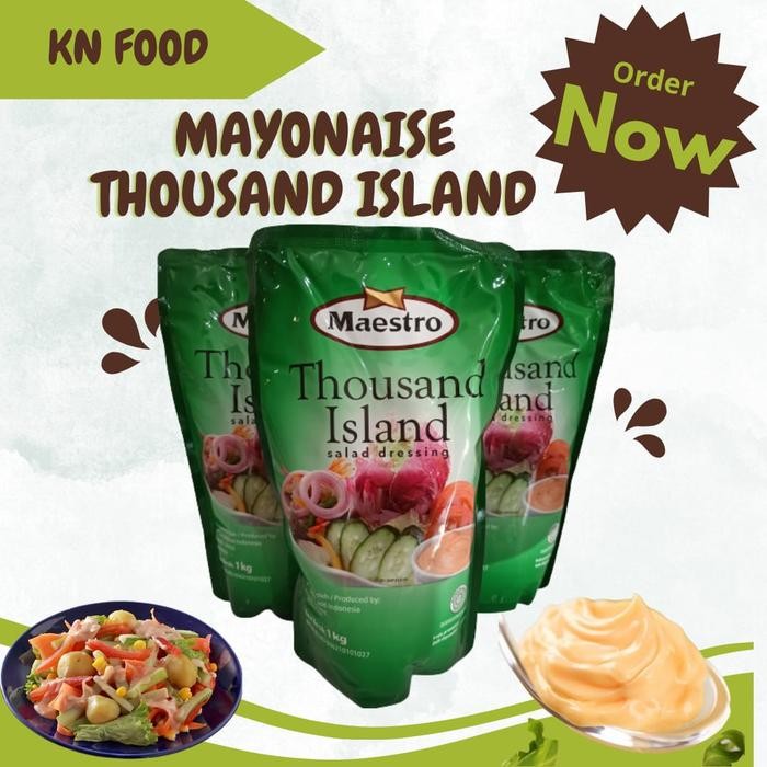 

Pilihan- Thousand Island Maestro 1 Kg /Thousand Island Maestro 1000 Gram