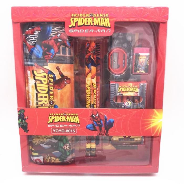 

Kotak Pensil Anak Set 7 In1 Stationery Untuk Hadiah Anak Sekolah / Kotak Pensil Karakter Murah