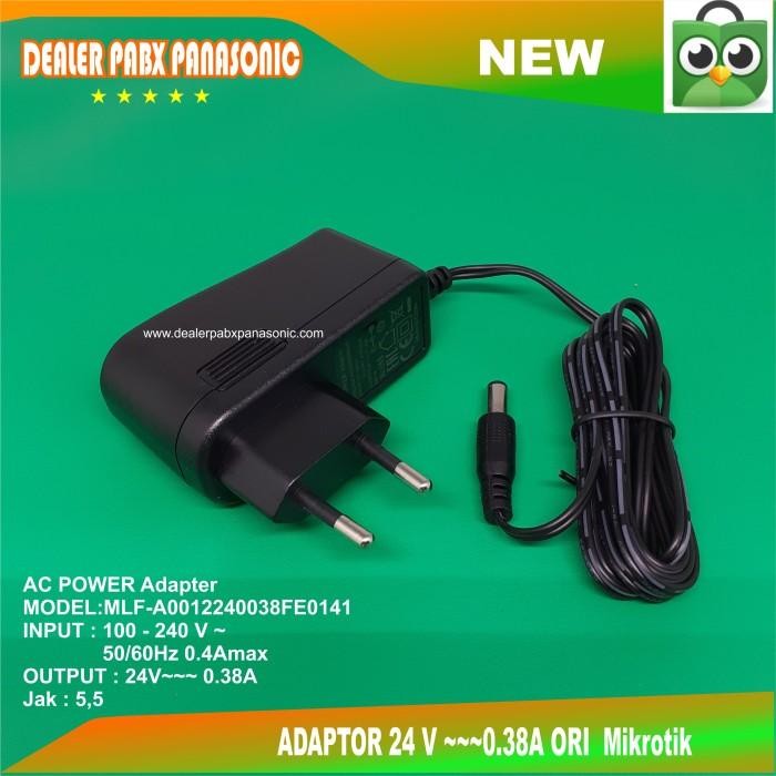 Adaptor 24V 0.38A Original Mikrotik