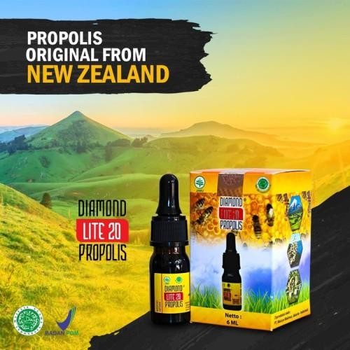 Propolis Diamond Lite 20 Liquid 6ml Halal New Zealand
