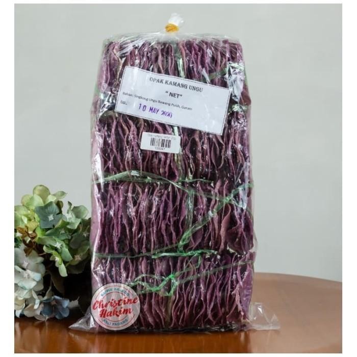 

TERLARIS Opak Kamang Ungu Mentah Ikat Net READY STOCK