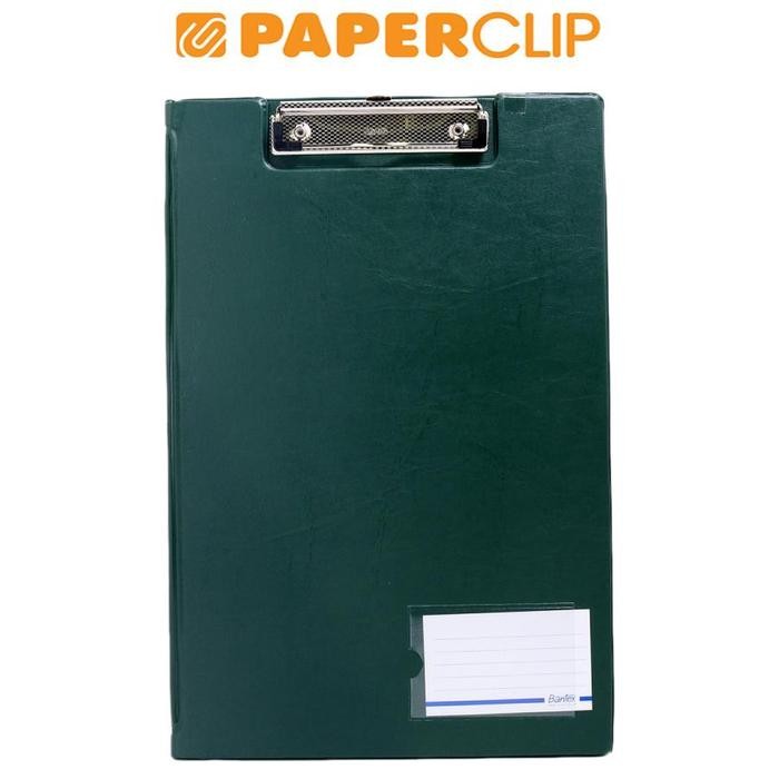

CLIP BOARD FILE BANTEX 4211F FOLIO 04 GREEN