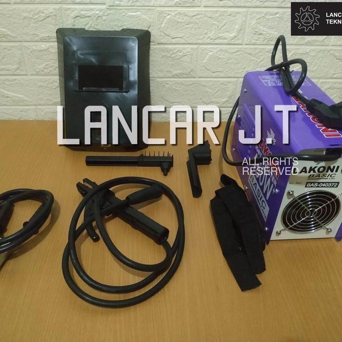 MESIN LAS LAKONI - MESIN LAS LAKONI BASIC 123iX 450 WATT INVERTER IGBT