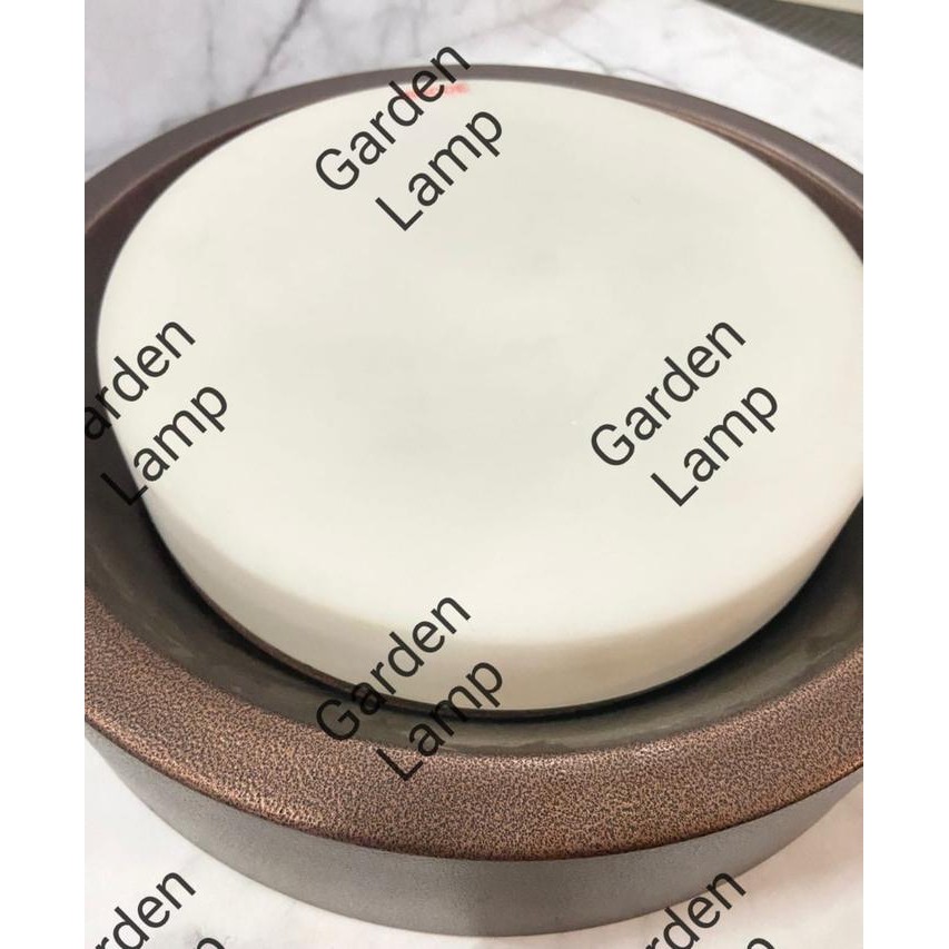 Lampu Plafon Kaca Bulat - Lplafon 026 - M