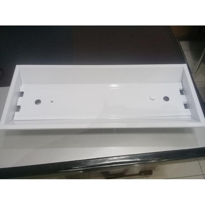 KAP LAMPU TKI 2x18W RAKITAN TLD NEON TANPA LAMPU