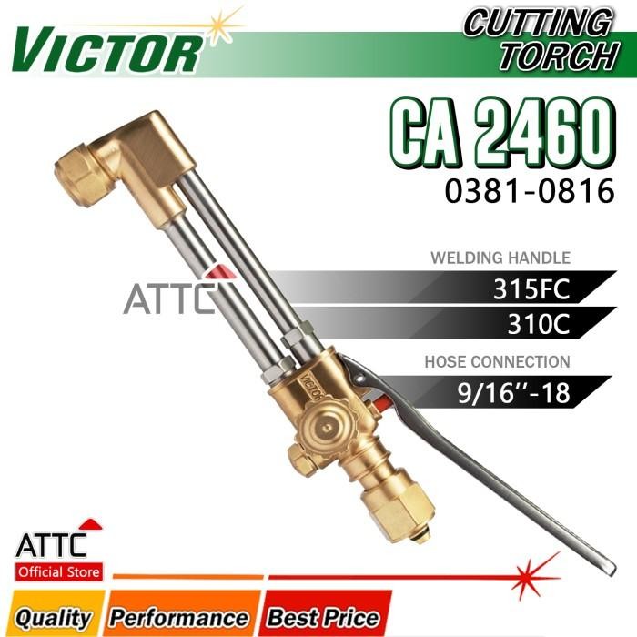 Produk Baru!! Victor Cutting Torch Attachment CA2460 0381-0816 315FC Welding Handle