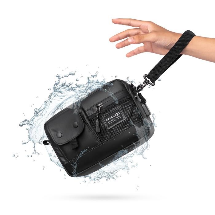 Eiger Wallets - Clutch Bag Pria Anti Air Pouch Bag Waterproof Pria Sling Bag Kelvin