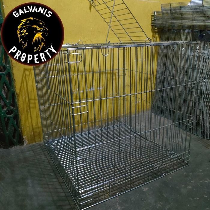 KANDANG BOX AYAM GALVANIS GALVANISE / KANDANG AYAM BANGKOK P80L80T80cm