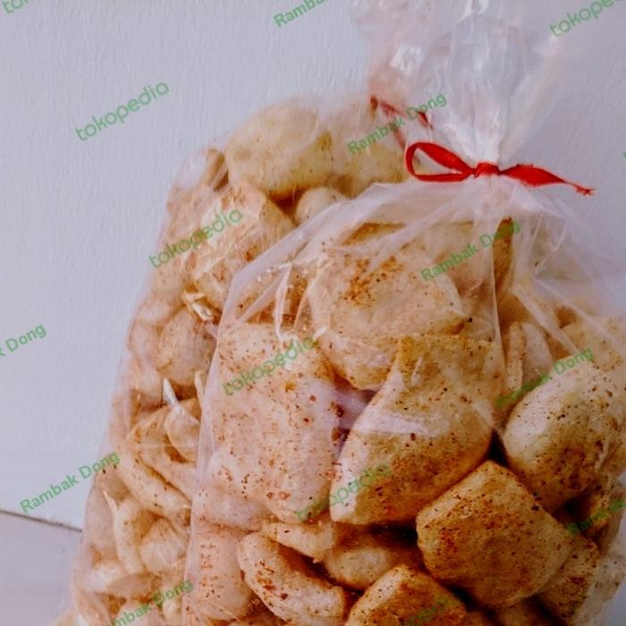 

ORIGINAL Rambak Dong Super Pedas Maksimal Bon Cabe Level 50 Kerupuk Snack Cemilan READY STOCK