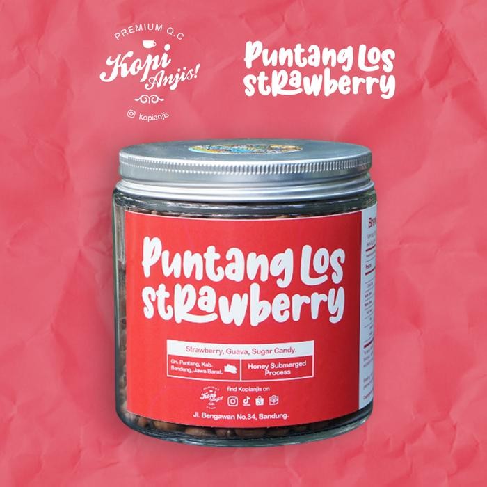 

Pilihan- Biji Kopi Arabika Puntang Los Strawberry 200 Gram - Specialty Roast Beans ( Puntang