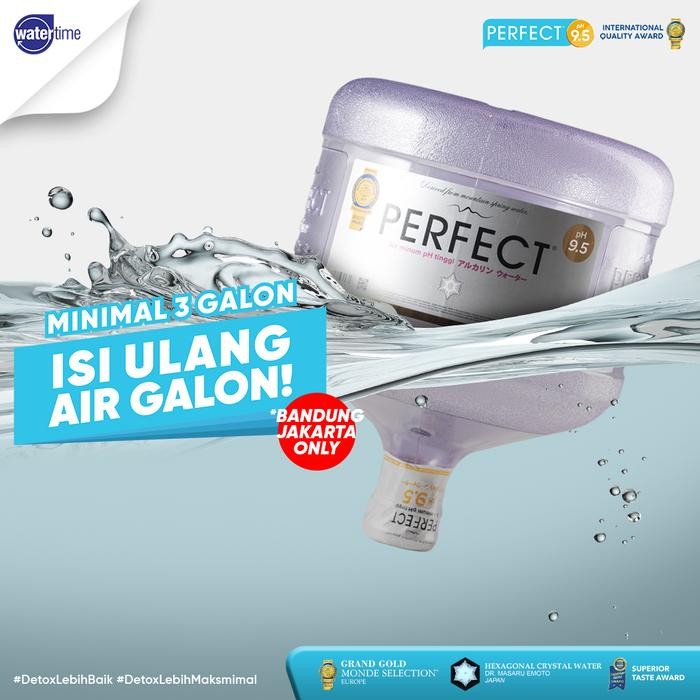 

Pilihan- Perfect Alkaline Water Air Isi Ulang 10 Liter Ph 9.5