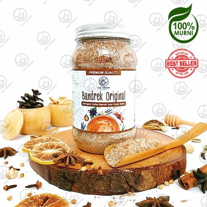 

Pilihan- Bandrek Aren Resep Tradisional Cap Sahabat / Jamu Instan /100% Premium