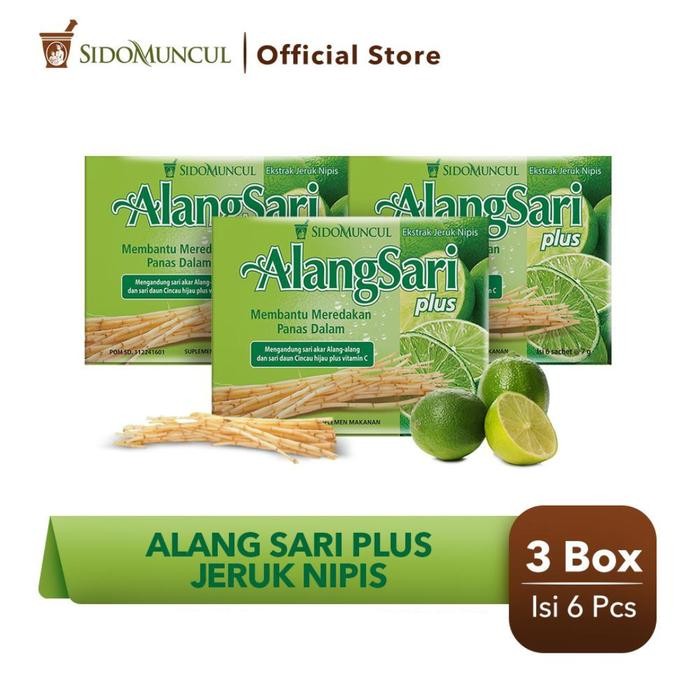 

Pilihan- Alang Sari Plus Jeruk Nipis 3X6'S
