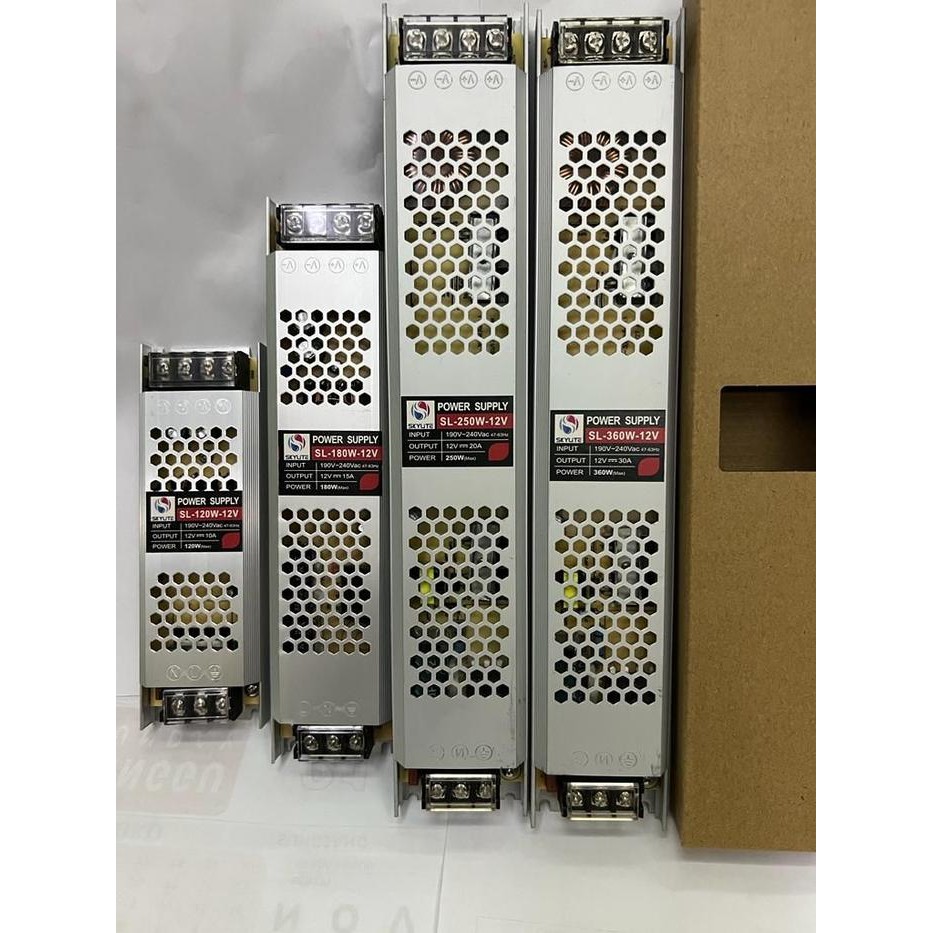 Trafo 10A 12Vdc Model Baru Slim