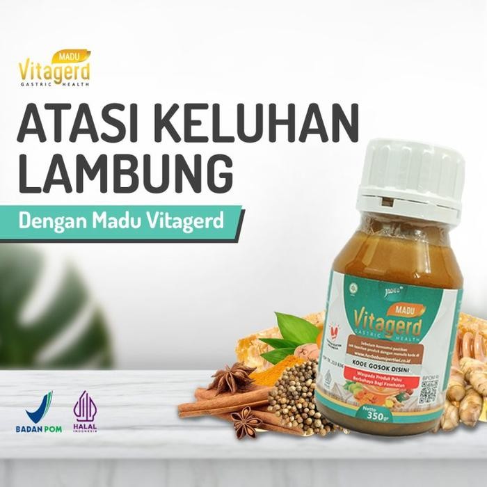 

Pilihan- Madu Vitagerd Asli Original Vita Gerd Geerd Obat Maag Kronis Lambung