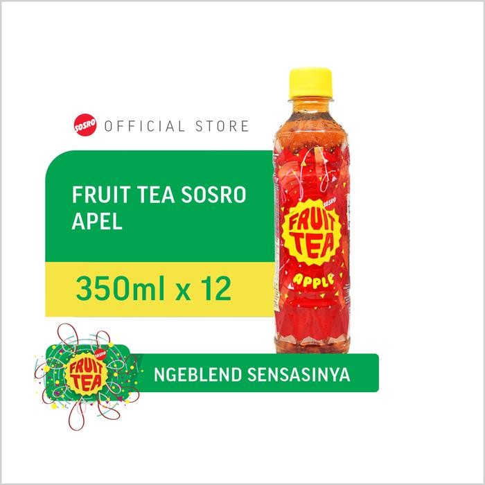 

Pilihan- Fruit Tea Sosro Apple Pet 350Ml Isi 12 Pcs