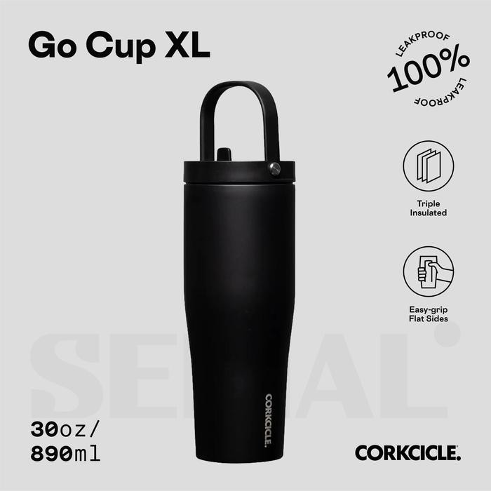 

Pilihan- Corkcicle Go Cup Xl 30Oz - Black