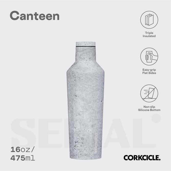 

Pilihan- Corkcicle Canteen 16Oz - Concrete