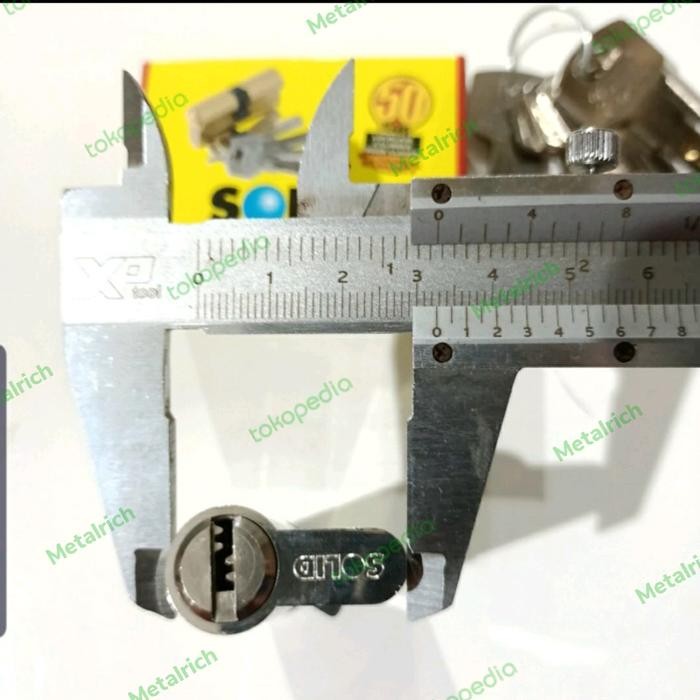 Silinder Kunci Pintu Rumah Solid 60Mm - Duoble Cylinder Solid 60Mm