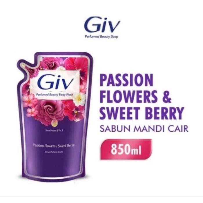 Pilihan- Giv Body Wash Sabun Mandi Cair 850Ml