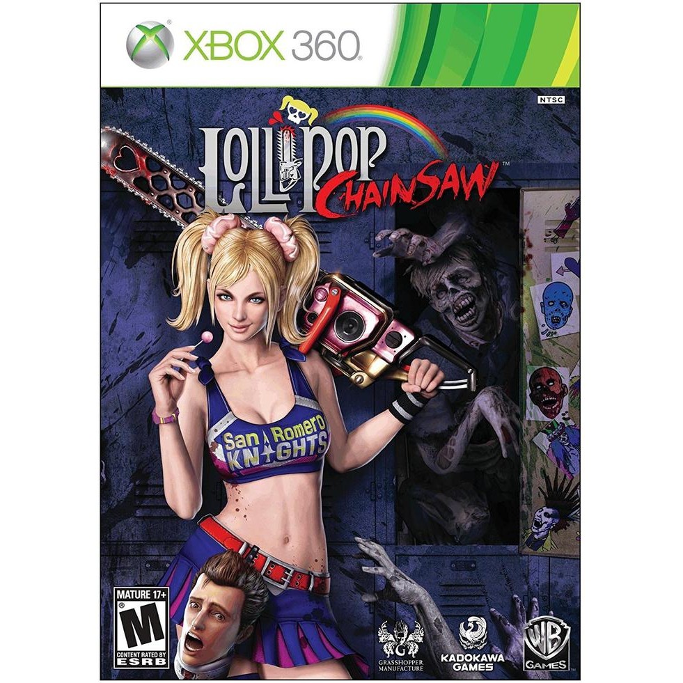 Original Kaset Game Xbox 360 Lollipop Chainsaw Xbox 360