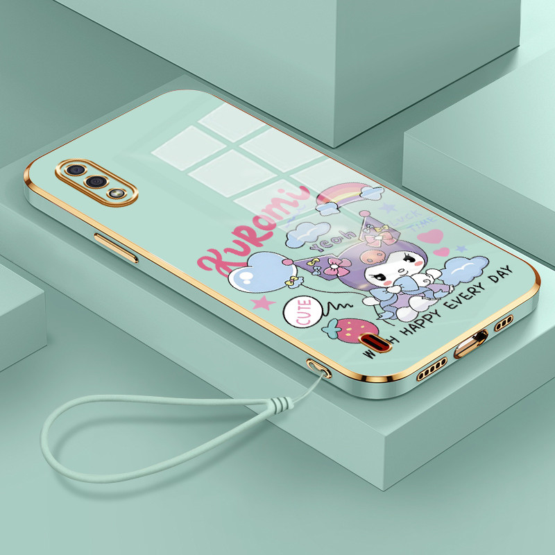 Casing Hp Untuk Samsung Galaxy A01 M01 Core A01 Core Case Casing HP pola kelinci lucu Kesing Cesing 