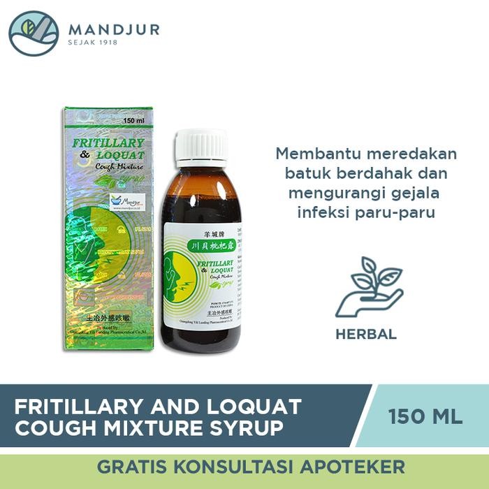 

Fritillary & Loquat Syrup 100ml - Sirup Batuk Herbal Terlaris Shopee Terlaris
