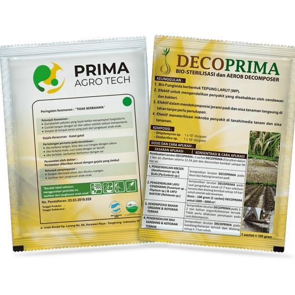 DECOPRIMA - BIO DECOMPOSER 100 gram