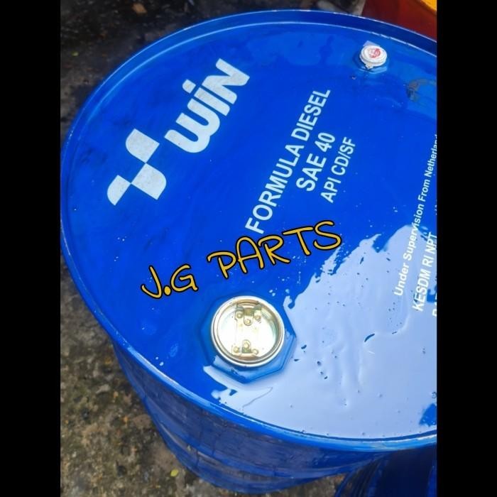Jual Oli Mesin Diesel S40 S-40 Sae 40 / 15W-40 / Oli Drum Win