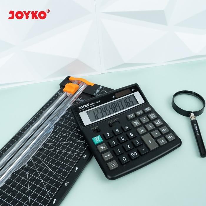 

Melayani Faktur Pajak! Calculator / Kalkulator Joyko Dtc-1516 / 12 Digits / Check Correct