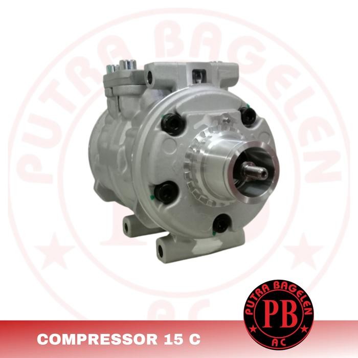 Promo Compresor Kompresor Ac Mobil 15C Kw Kijang Panther Terlariss 