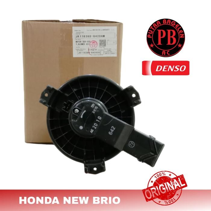 New Motor Blower Ac Mobil Original Denso Honda Brio New 2018 Up Terlariss 