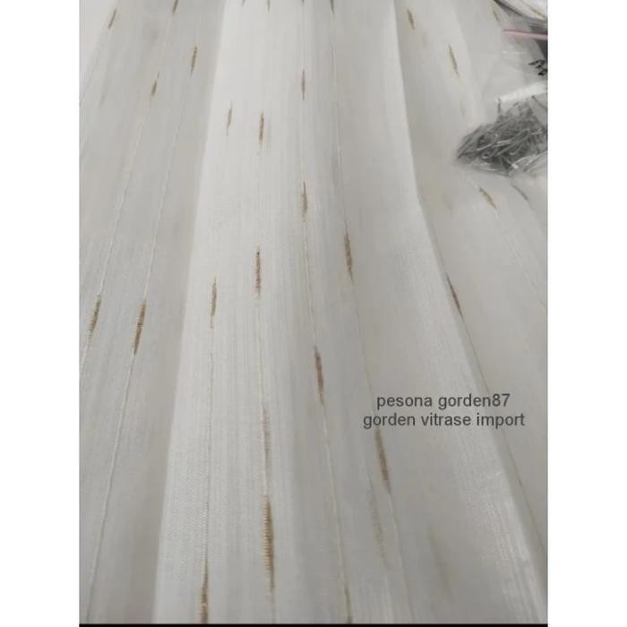 Pilihan- Vitrase Gorden Jendela Motip Gerimis Bahan Tebal Hordeng Ruang Tamu