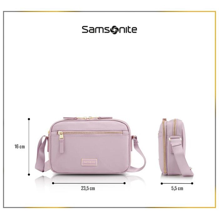 Samsonite Aquarius Crossbody Bag - Pink