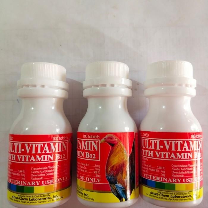 1 botol MULTIVITAMIN rawat harian ayam aduan bangkok unggas lain philipine