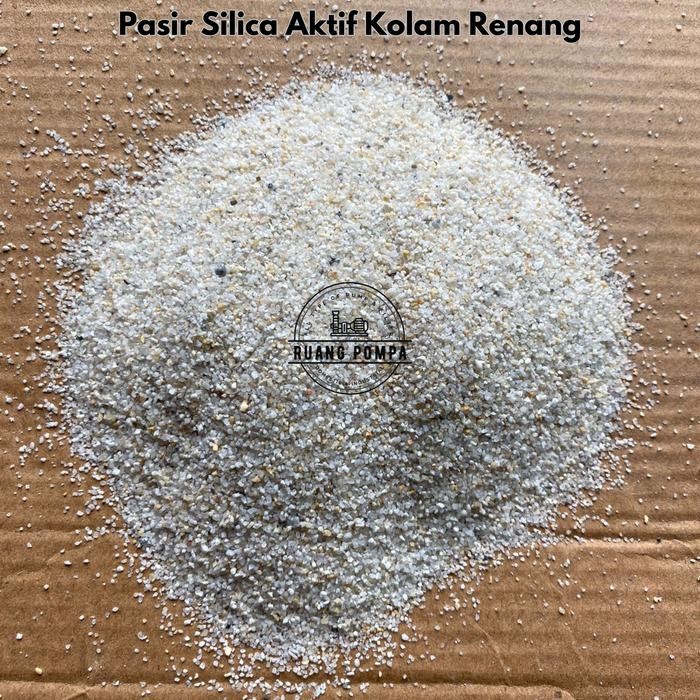 Pasir Silika Media Filter Kolam Renang / Pasir Silica Media Filter
