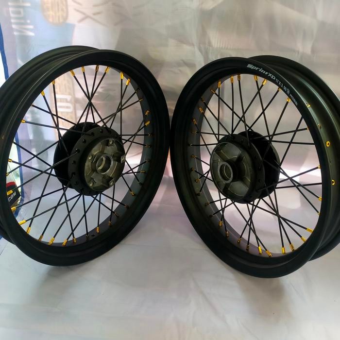 Velg Set Yamaha Scorpion Velg Tapak Lebar 250 - 350 x 17 Tromol set