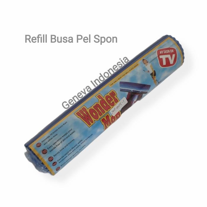 Busa Spon Refill - Gantian Alat Pel Busa Spon Biru JHF-005-1 Homeline