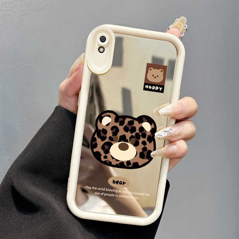 Casing Hp Untuk Xiaomi Redmi 9A Redmi 9i Redmi 9T Redmi 9 Power Case Beruang Mode Kasing Cesing Nyam