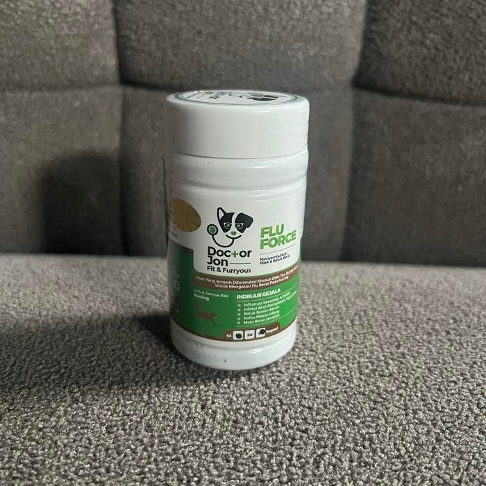 NEW PRODUK OBAT FLU / PILEK KUCING DOCTOR JON FLU FORCE ODETTE94