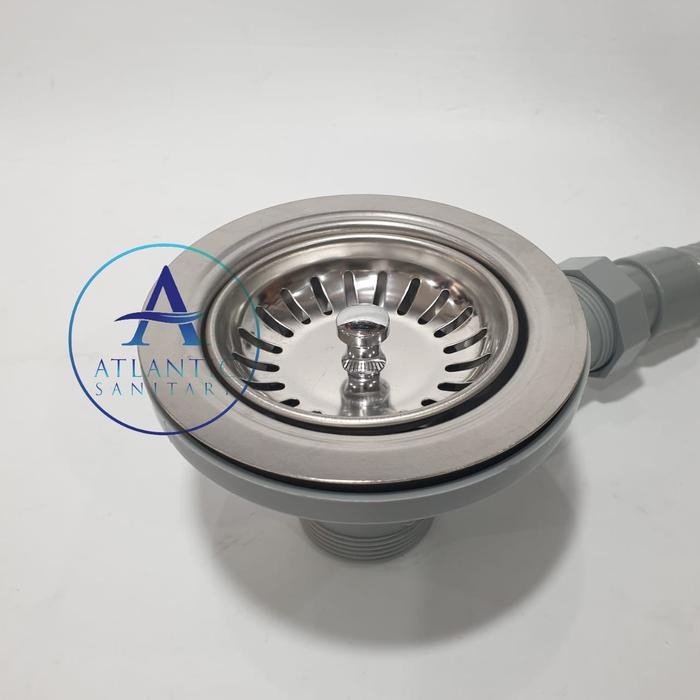 Afur bak cuci piring overflow merk ELITE ori/afur sink overflow elite