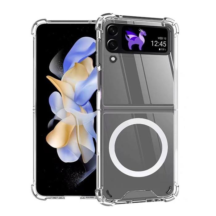 Case Magsafe Magnetic Clear Case Samsung Z Flip 1 Samsung Z Flip 2