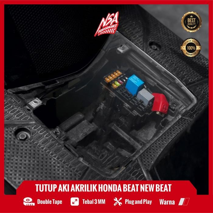 ORIGINAL COVER / TUTUP AKI MOTOR BEAT FI NEW / BEAT STREET AKSESS VARIASI READY STOCK