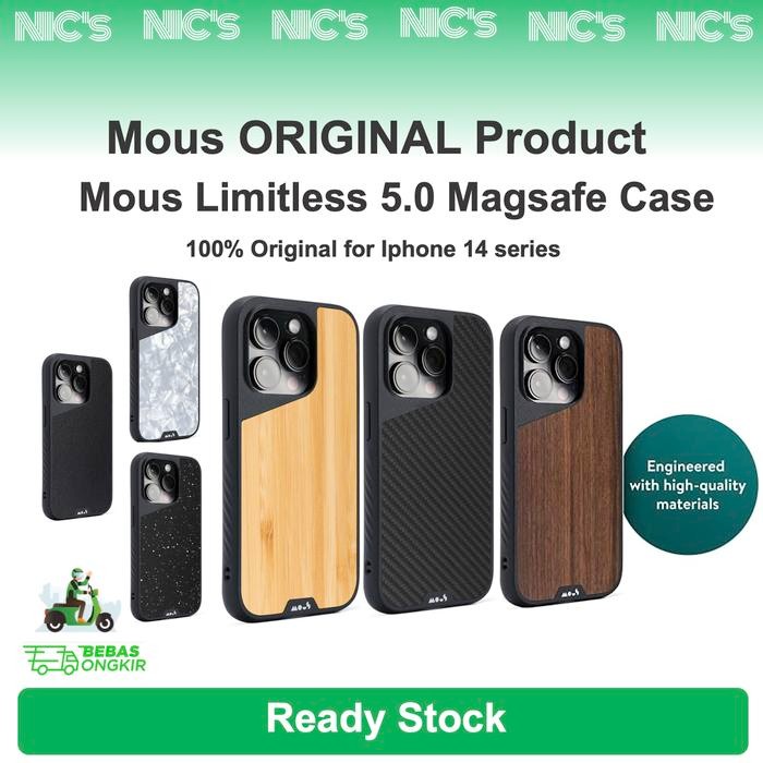 ORIGINAL Mous Limitless 5.0 Magsafe Case Iphone 14 Pro Promax