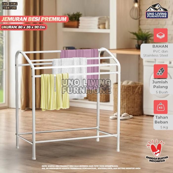 Ikea Livien - Jemuran Besi Jemuran Handuk Baju Kartini Almunium Super Terbaru